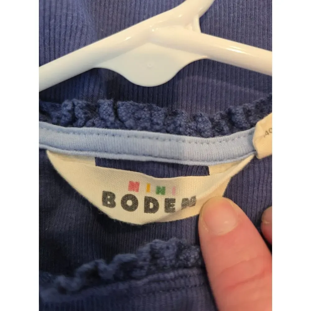 Mini Boden Outfit 2 piece Top & Corduroy Skirt Size 9-10 Years Old